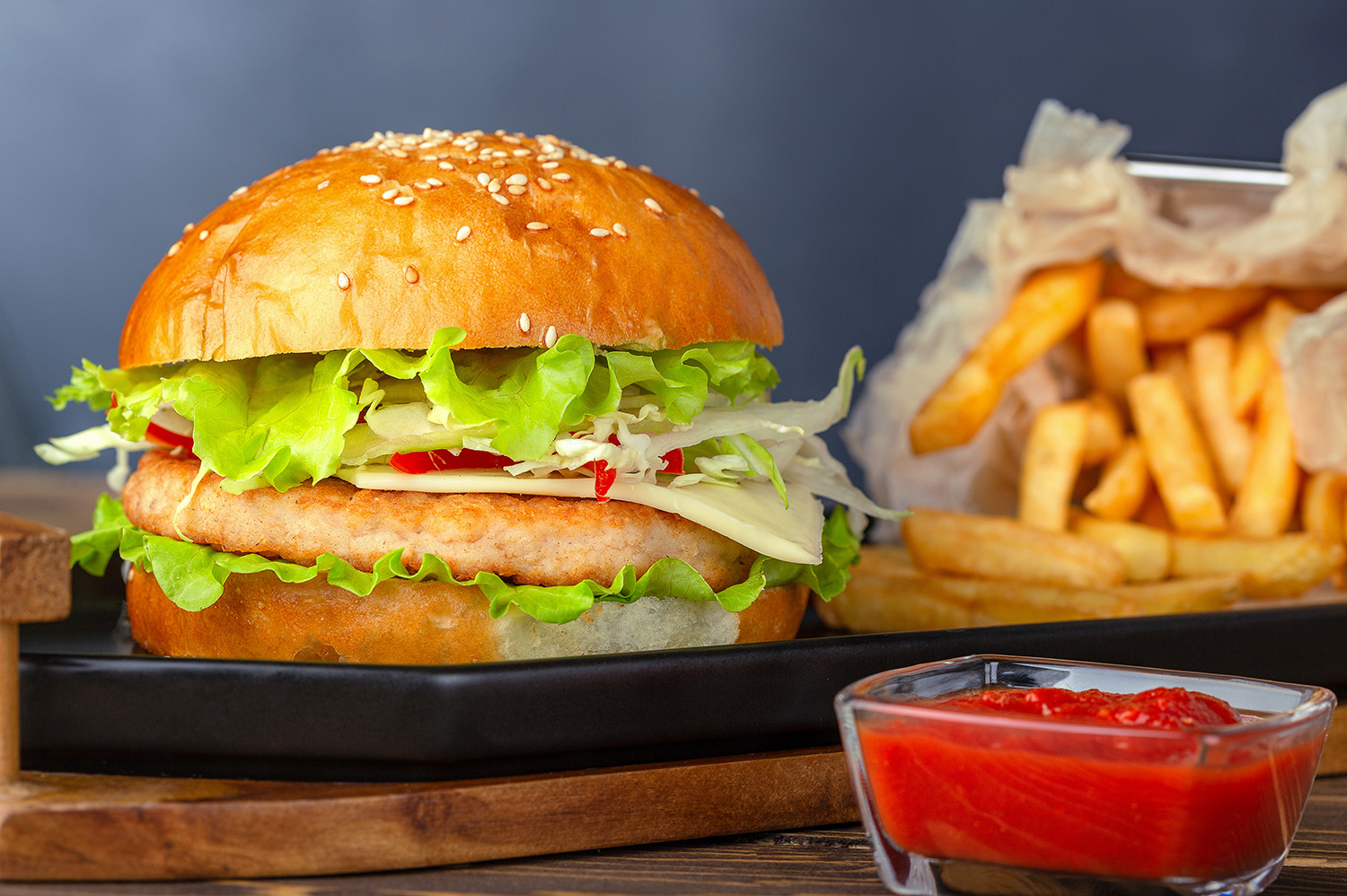 Chickenburger bestellen stigeliburger